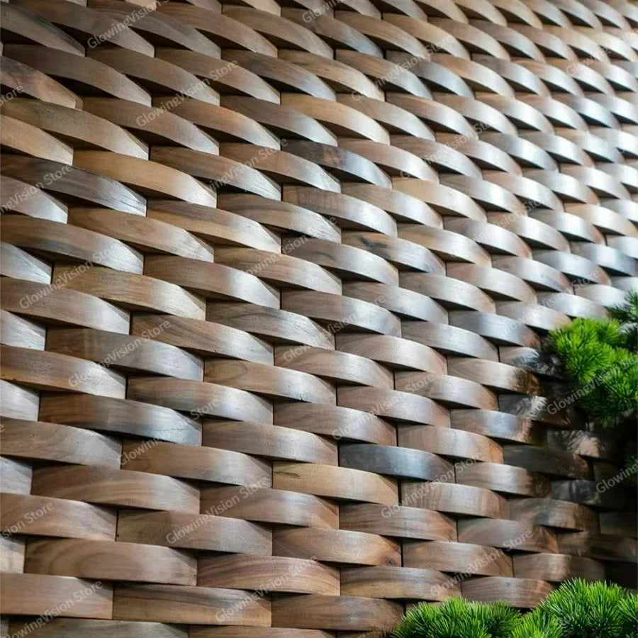 Textured Wood Soundproof Wall Art Panel Decor - Halri