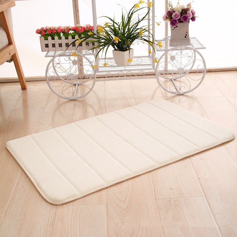 Plush Memory Foam Anti-Slip Bath Mat