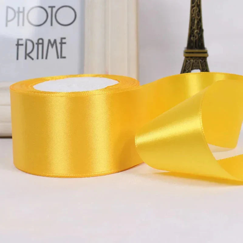 Luxurious Satin Gift Wrap Ribbon (4 Pack)