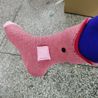 Fun Animal Bite Crew Socks
