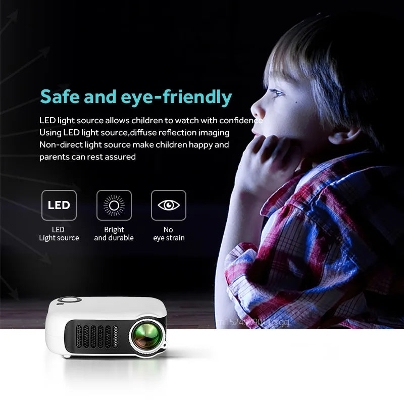 Compact Small LED Handheld Projector