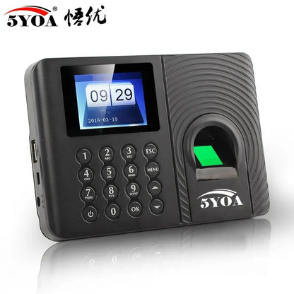 Digital Fingerprint Attendance Clock