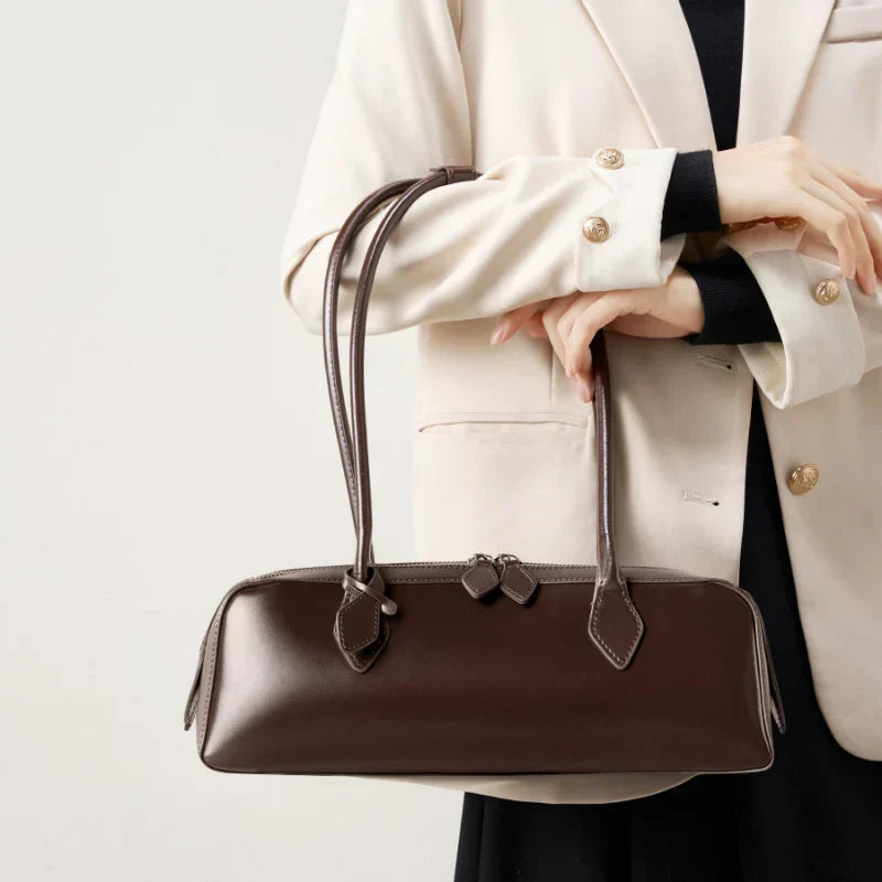 Authentic Leather Ladies Shoulder Handbag - Halri