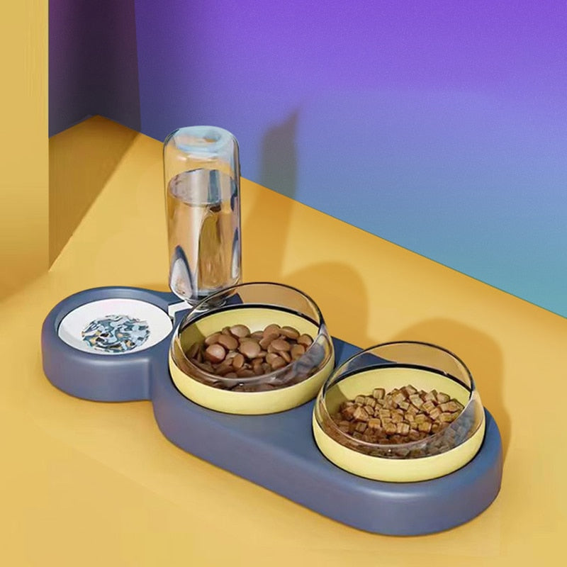 Easy Auto Pet Feeder Water Bowl Dispenser - Halri