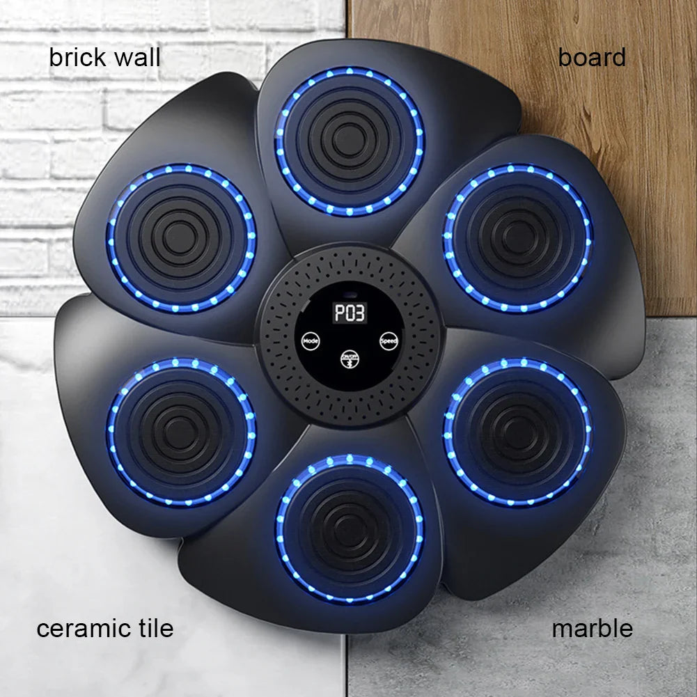 Interactive LED Punching Wall Pad