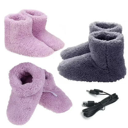 Cozy Heat Slippers for Cold Feet