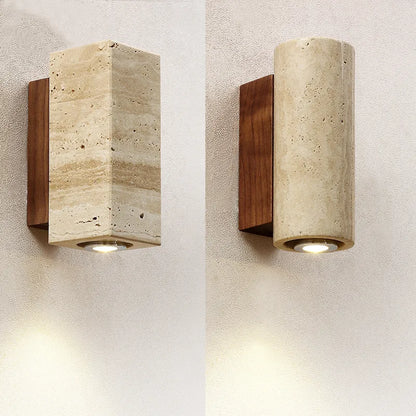Elegant Stone LED Wall Light - Halri