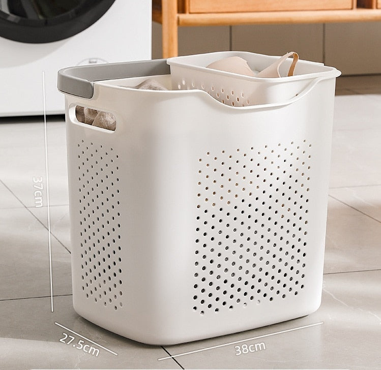 Sturdy Folding Japanese Laundry Hamper - Halri
