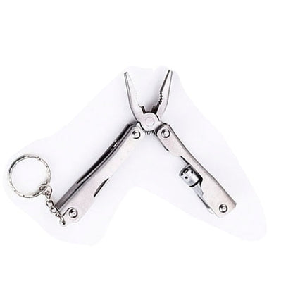 Portable 9in1 Outdoor Aluminum Keychain Tool