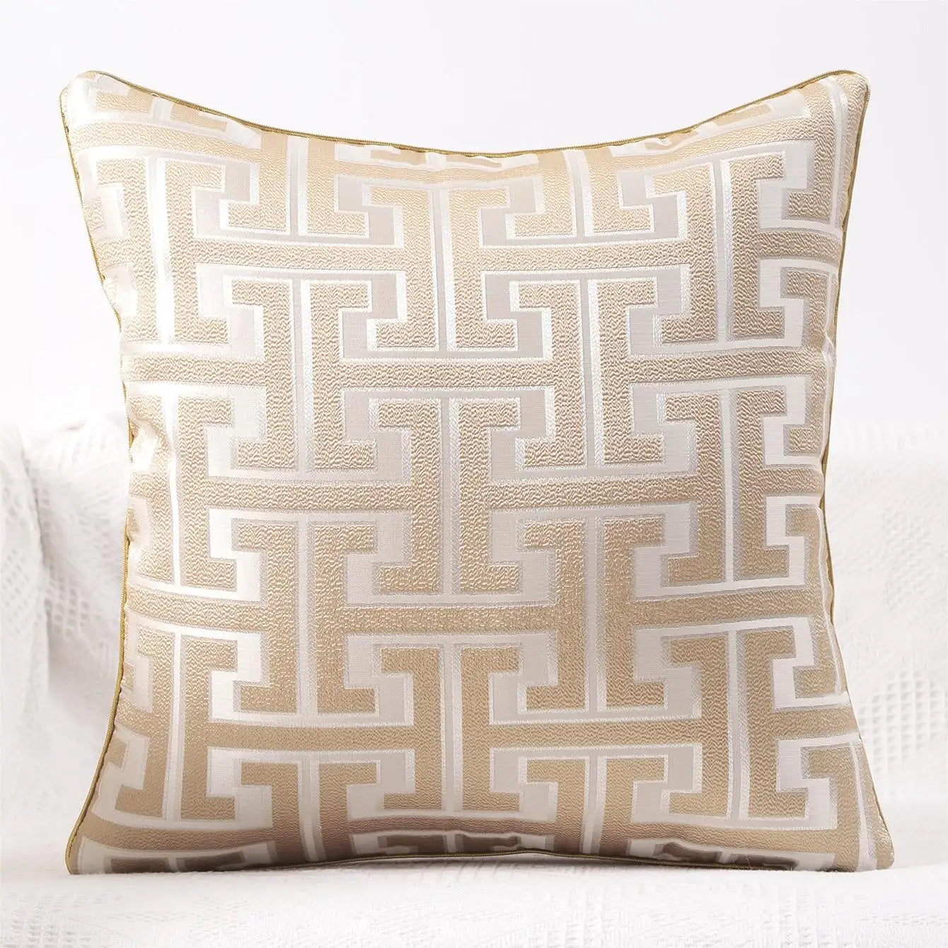 Cozy Striped Home Decor Pillow Cover