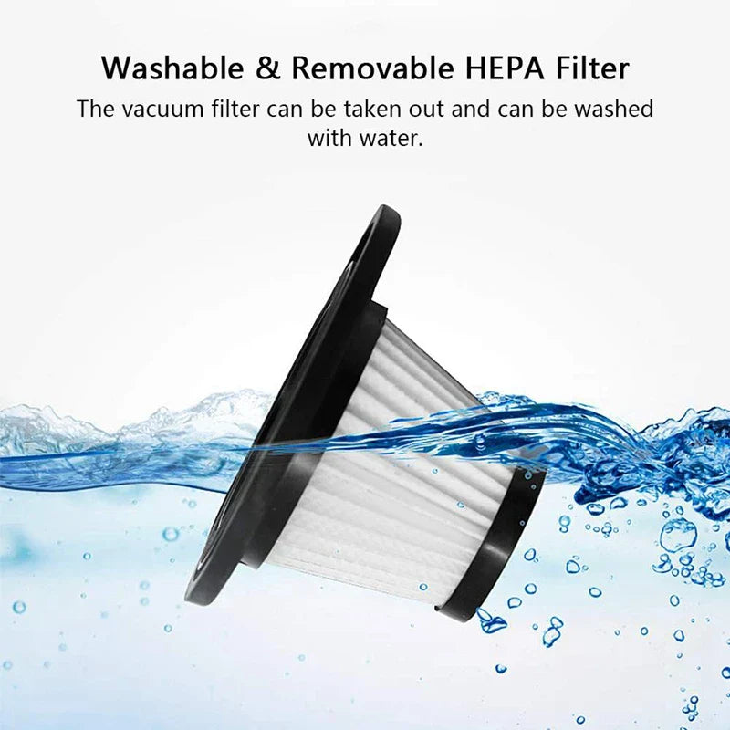 Portable Cordless Stick Vacuum with Strong Suction Power