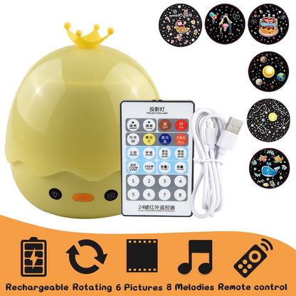 Colorful Musical Starry Night Light Lamp
