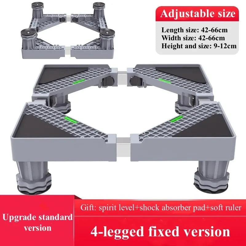 Universal Appliance Roller with Locking Wheels & Leveling Feet