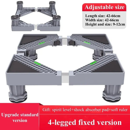 Universal Appliance Roller with Locking Wheels & Leveling Feet