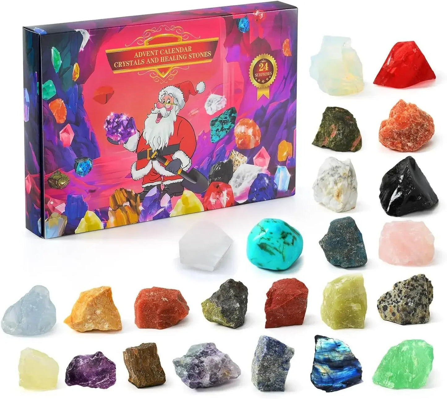 Sparkling Gemstone Christmas Countdown Calendar - Halri