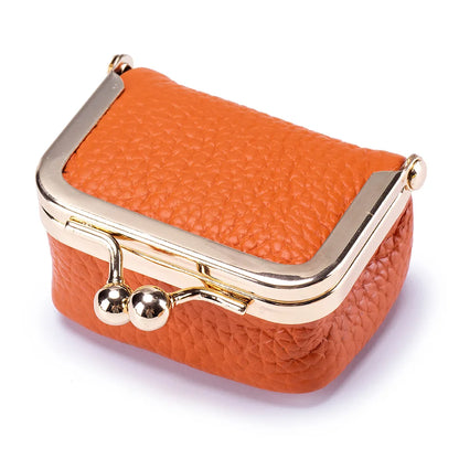 Small Vintage Leather Travel Case