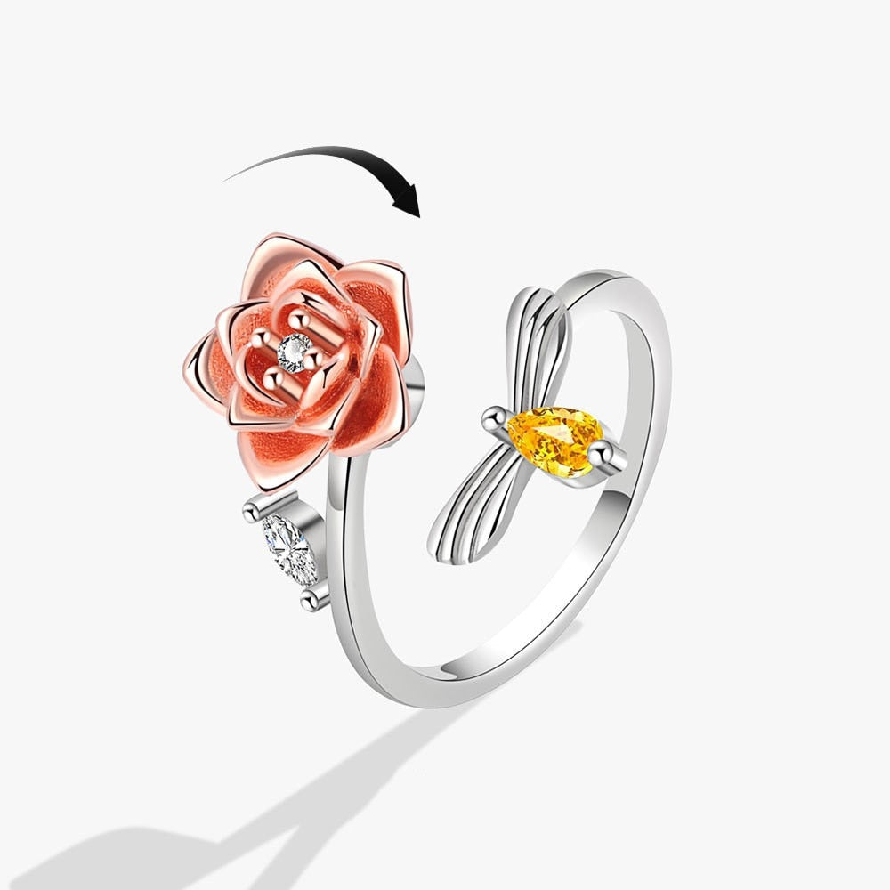 Sparkling Cosmic Rotating Ring
