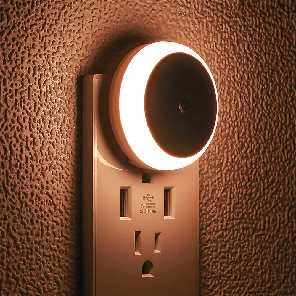 Soft Glow Automatic Plug in Night Lamp