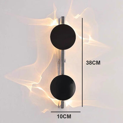 Colorful LED Glow In Wall Lamp