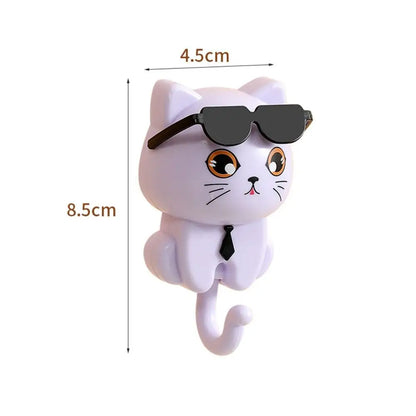 Fun Cat Shaped Key Hooks