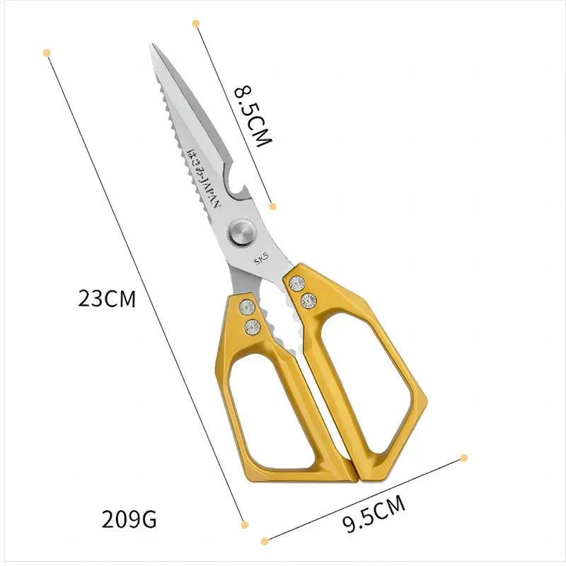 Sharp Kitchen Shears with Comfort Grip - Halri