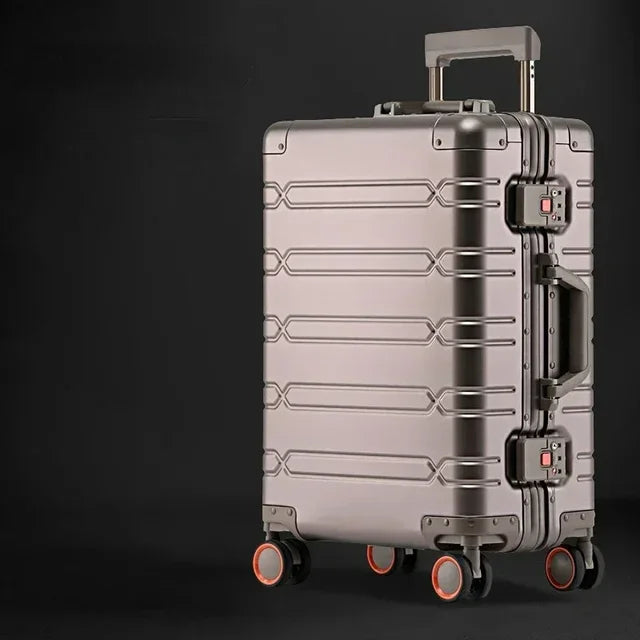 Lightweight Alloy Travel Suitcase