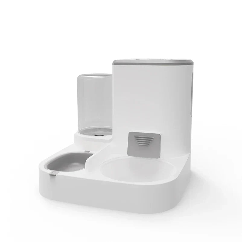 Automatic Pet Feeder and Water Bowl Set