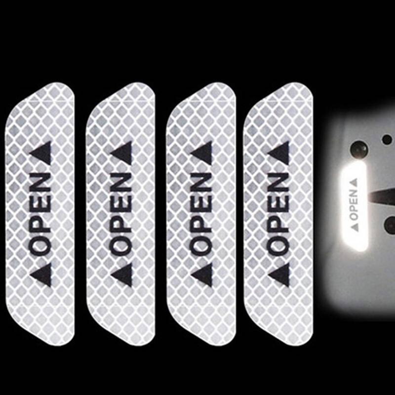 Halri | 4PCS Safety Reflective Warning Stickers