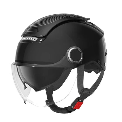 Lightweight Open Face Motorcycle Helmet with Dual Visor