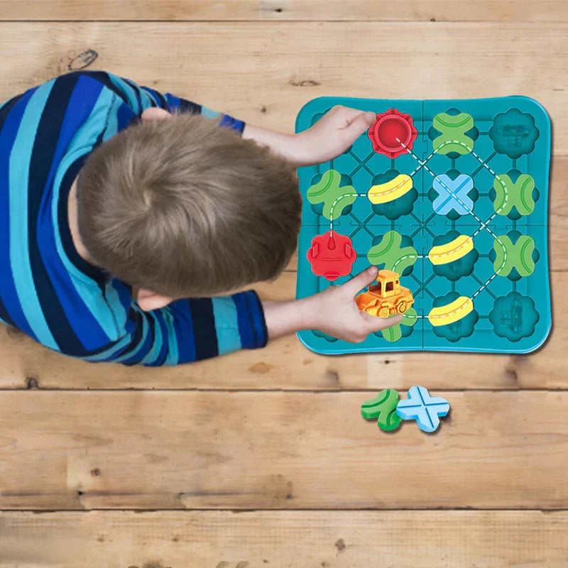 Fun Brain Teaser Road Puzzle Game - Halri