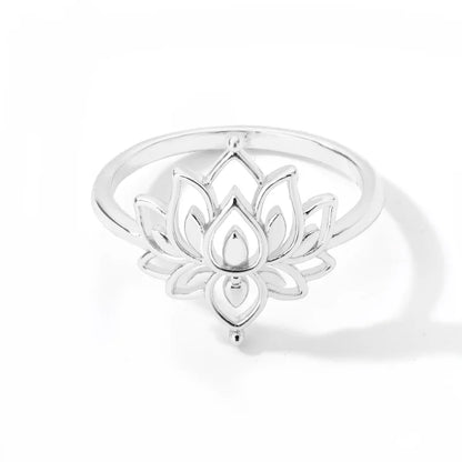 Delicate Floral Engagement Ring