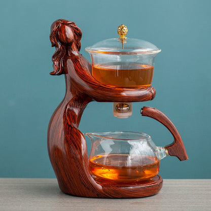 Magical Ocean Whimsy Wood Teapot - Halri