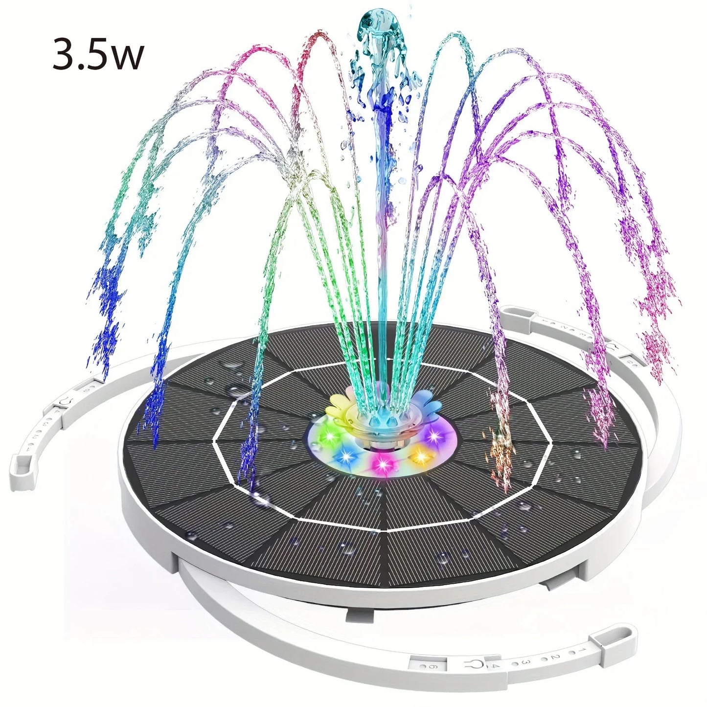 Solar Powered Water Fountain Pump Kit - Halri