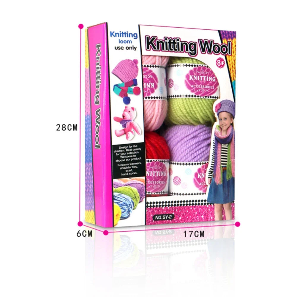 Easy Knitting Machine 22 Needle Circular Knitter Set