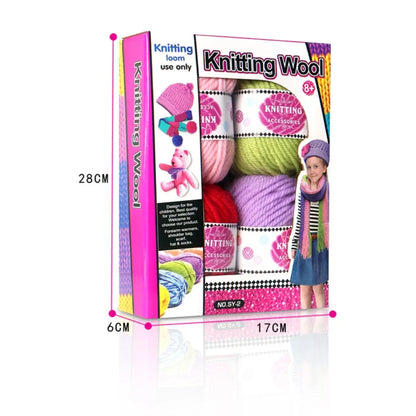 Easy Knitting Machine 22 Needle Circular Knitter Set