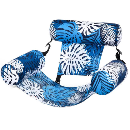Calm Aqua Leaf Wall Art