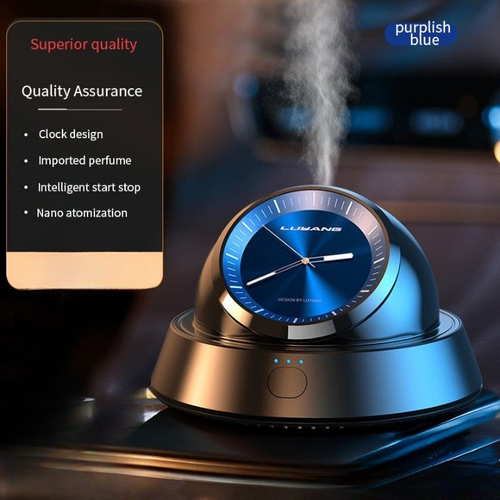Fresh Car Air Purifier Smart Clock Diffuser - Halri