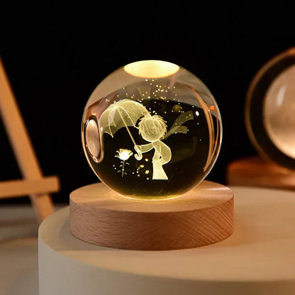 Colorful Crystal Night Lamp Decorative Gift