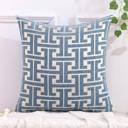 Cozy Striped Home Decor Pillow Cover - Halri