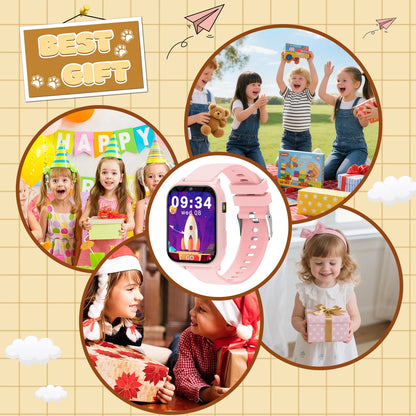 Fun Kids Digital Watch with Alarm and Flashlight