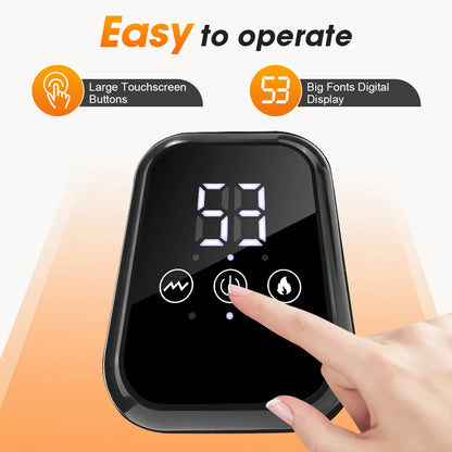Heated Knee Massager with 3 Speed Settings
