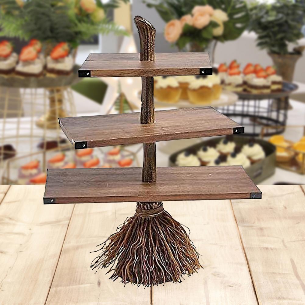 Magical 3 Tier Broom Shaped Storage Stand - Halri