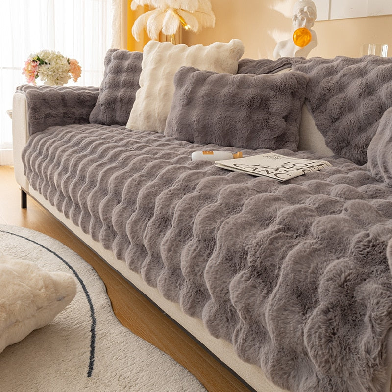 Cozy Soft Cushion Sofa Slipcover