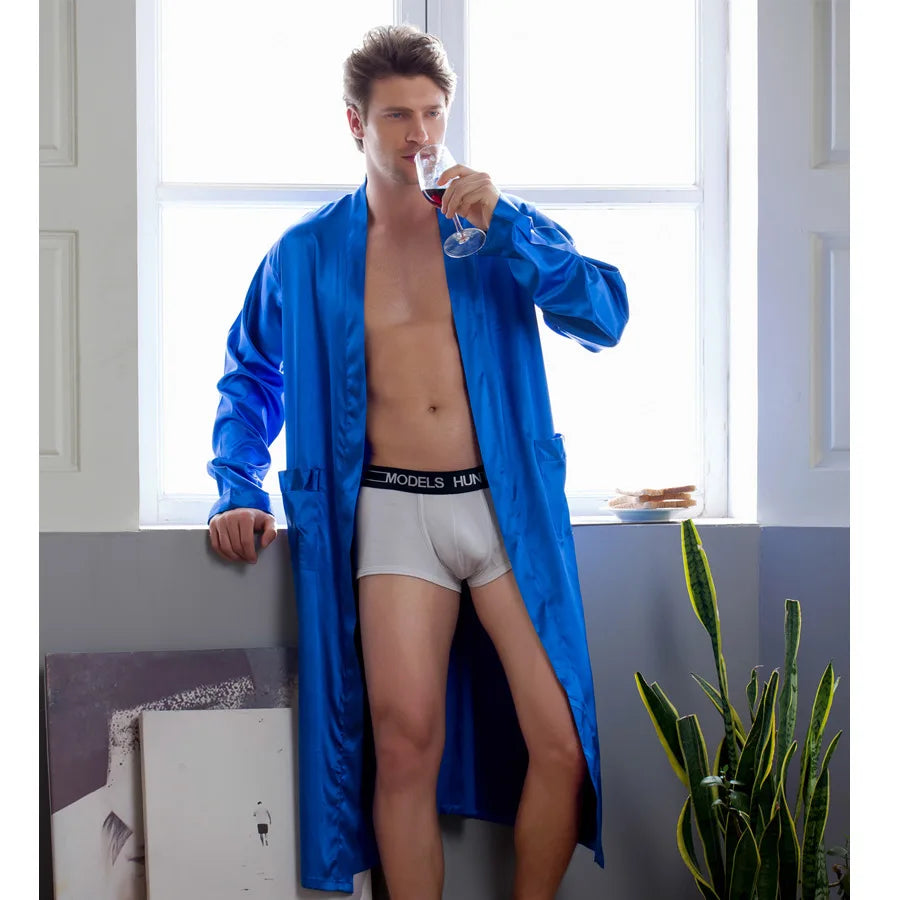Soft Plush Bathrobe for Relaxation