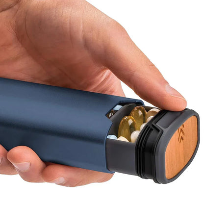 Daily Pill Box - Portable Waterproof Medicine Organizer - Halri