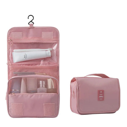 Portable Hanging Toiletry Bag with 6 Pockets