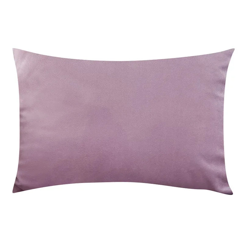 Elegant Black Velvet Pillow Cover