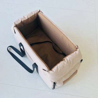 Pet Booster Seat - Compact Car Travel Dog Bed