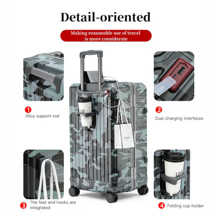 Durable Luggage with Comfort Handle - Halri