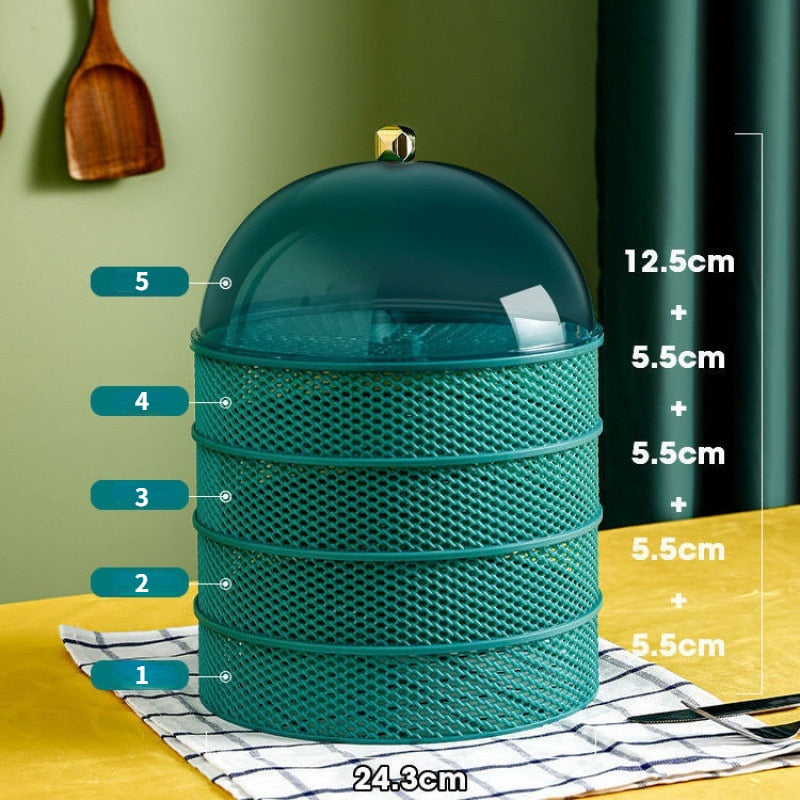 Clear Stackable Kitchen Food Lids